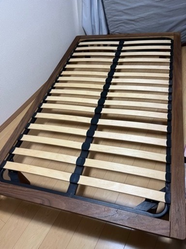 【受付終了】無印良品　ベッドフレーム　セミダブル