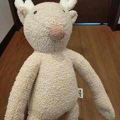 ジェラートピケ トナカイぬいぐるみの画像
