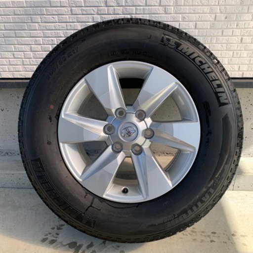 ランドクルーザープラド　純正タイヤホイール（ほぼ未使用）