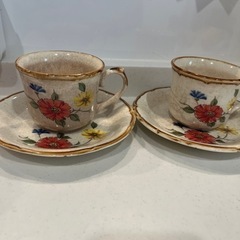 ティーカップ&ソーサー2点セットの画像
