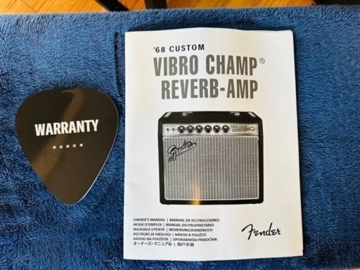 Fender 68 Custom Vibro Champ Reverb    フェンダー　68カスタム・バイブロ・チャンプ