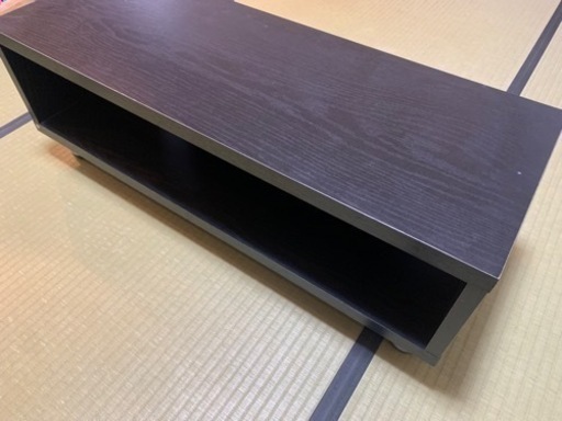 【最終値下げ】テレビ台　シンプル黒色