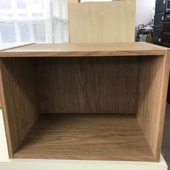 K2402-474 コーナン 1段カラーボックス オーク 中古①
