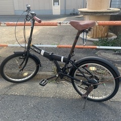 折りたたみ自転車　20インチ　の画像