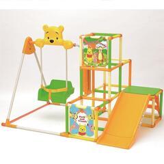 子供用室内遊具『プーさん　おりたたみキッズパーク』