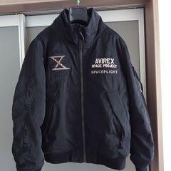 AVIREX Spacewalk フライトジャケット  ブラック XL