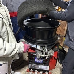 奈良最安！持込タイヤ組換、交換、ローテーション、バランス等、1100円〜 - その他