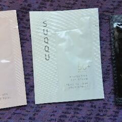 SUQQUサンプル3点(ファンデ、日焼け止め、プライマー)【2月...