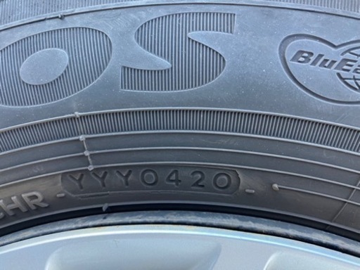 【値下げ】ホンダ純正ホイール 175/70R14 ブルーアース 4本 フィット GK 2020年製