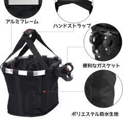 【新品】自転車　脱着式カゴ　マイバッグ　バスケットの画像