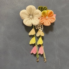 つまみ細工 髪飾り