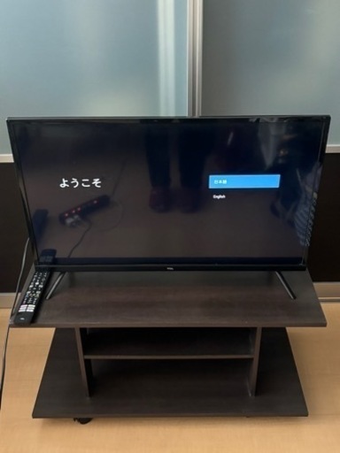 TCL 32v型 android TV 2020年製 32S515 稼働少　長期利用期待可能