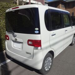 込プライス１０万円 タント Ｘリミテッドセレクション L375S 修復無し 左側パワスラ パールホワイト 検６年１０月(２年取得可) 機関良好の画像