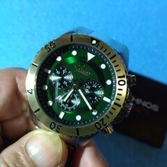 新品 テクノス TECHNOS  クロノグラフ アナログ腕時計 ...
