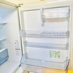 アクア 272L 3ドア冷蔵庫（ナチュラルホワイト）【右開き】AQUA AQR-27H-W