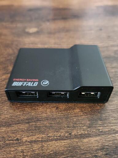 BUFFALO  4ポートセルフパワーハブ