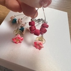海系ピアス3点セットの画像