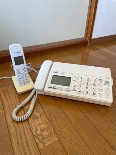 FAX電話　子機あり