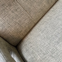 【２人掛ソファ（グリーン／ファブリック）】の画像