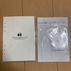６穴タイプ　手帳リフィル