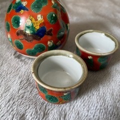 九谷焼 白峰 酒器セット