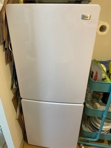 ハイアール　冷凍冷蔵庫　JR-NF148B　148L　ホワイト