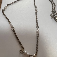 シンプルネックレスの画像