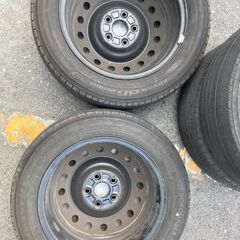 ヨコハマ　205/60R16　ノーマルタイヤ　ホイール付きの画像