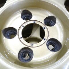 アルミ ホイール ヨコハマ AVSMODEL 6 17×7J 5H PCD100 +48 ダンロップタイヤ付き 4本セット 中古 215/50R70 苫小牧西店の画像