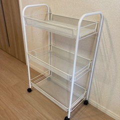 ニトリ　キャスター付キッチンワゴン