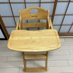 《お話中》子供のハイチェアの画像