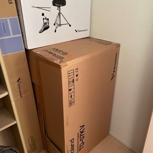 Roland 電子ドラム　TD-07KV 中古　美品　元箱あり