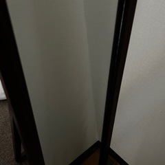 決まりました美品不二貿易 姿見 全身鏡 スタンドミラー 幅27×奥行39×高さ147.5cmの画像