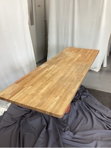 テーブル天板(ナラ集成材)【町田市再生家具】232900