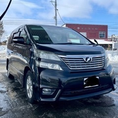 H22（2010）ヴェルファイア 4WD 黒 車検R7年3月迄