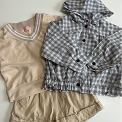 キッズ130 3点セット　子供服