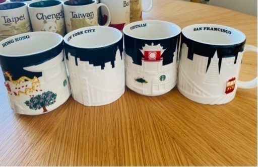 スターバックスシティーマグカップ６個セット