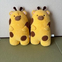 きりんのぬいぐるみ