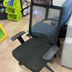 ?関家具?エアーゼロワン チェア?OA オフィス?イス?テレワーク?デスクワーク?メッシュチェア?ゲーミング?No.369● ※現金、クレジット、スマホ決済対応※