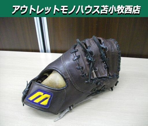 ミズノ ワールドウィン 軟式 ファーストミット グローブ 一塁手用 右投用 N32300 ブラウン 中古 mizuno 苫小牧西店