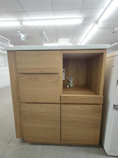 【伸長式キッチンカウンター】伸長式キッチンカウンター:ナチュラル
