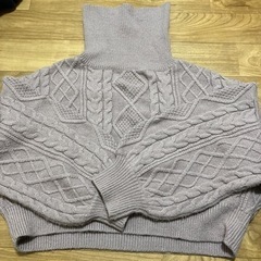 ニット　タートル　Mサイズ