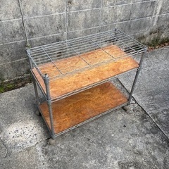 欲しい人います？　ラック　自作棚板付き