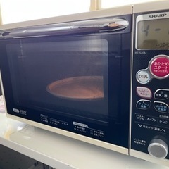 シャープ電子レンジRE-S20A-W中古品の画像