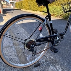 26インチ折りたたみ式自転車の画像