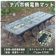 【成約済】【キャンプ】【防災用】FUTURE FOX ナバホ柄電...