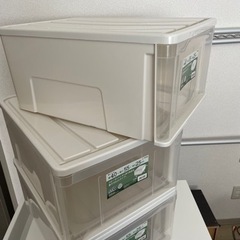 収納ケース3つセットの画像
