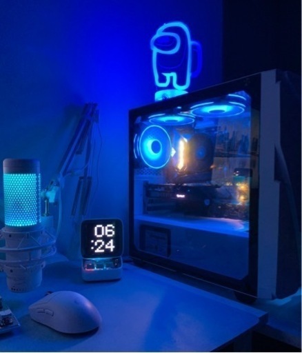 ゲーミングpc 高性能 デスクトップPC ガラス コンパクト