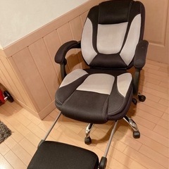 【20％off】オットマン付チェアの画像
