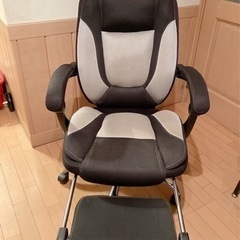 【20％off】オットマン付チェアの画像